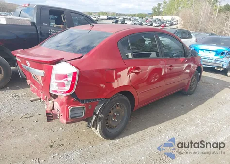 2012 Nissan Sentra 2.0 from USA, damaged, VIN 3N1AB6AP7CL778562